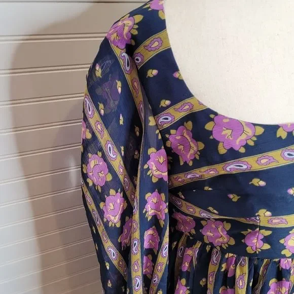 ModCloth Sweet Sixties Baby doll Dress 8 - Picture 4 of 10